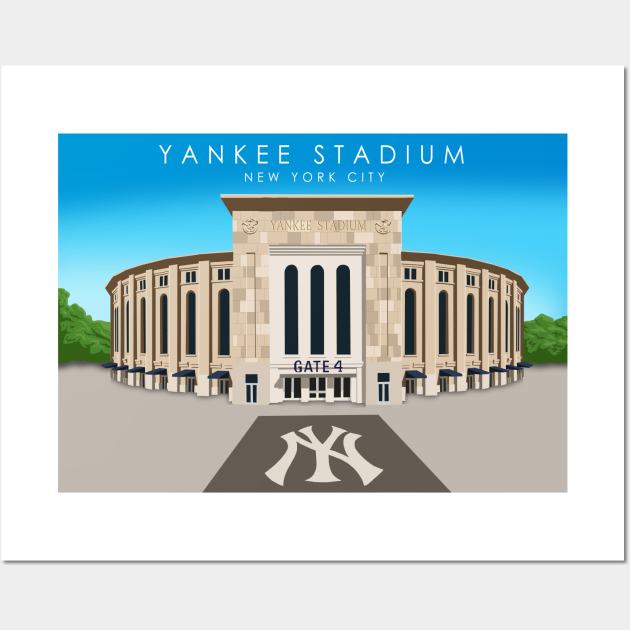 Yankee Stadium Wall Art by Omega Art